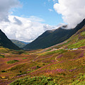 The Valley of Three Sisters. Glencoe. Scotland